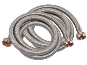 2-Pack 5 ft. Braided Washing Machine Hoses - 41063