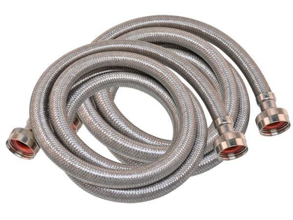 2-Pack 5 ft. Braided Washing Machine Hoses - 41063