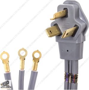 5304492440--JA-6FT 30 AMP 3 WIRE Dryer Cord 5304492440--JA-6FT 30 AMP 3 WIRE Dryer Cord