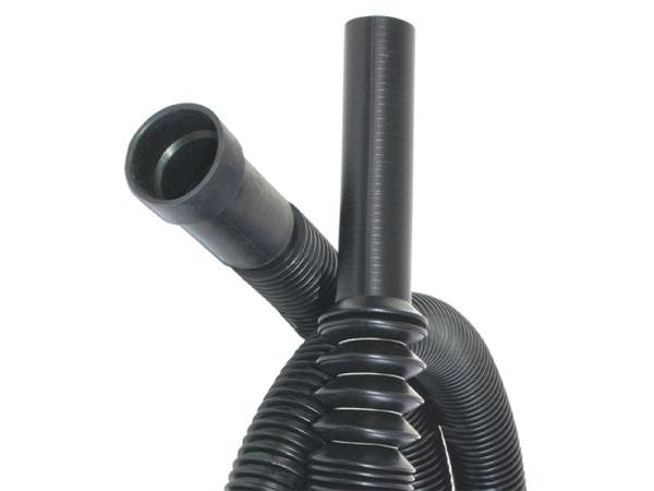 60352-6' Black PVC Washing Machine Discharge Hose