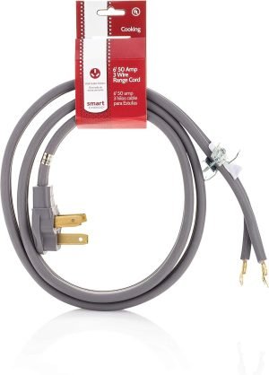 5304503203-OEM-3 Prong 50 Amp Range Power Cord, 6-Foot Long