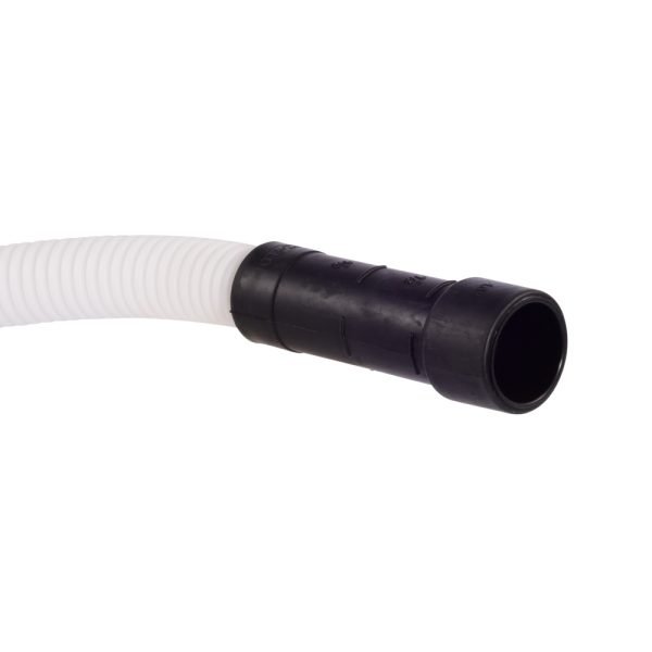 6' Corrugated Dishwasher Discharge Hose with Rubber Ends (5/8" or 7/8" outlets)