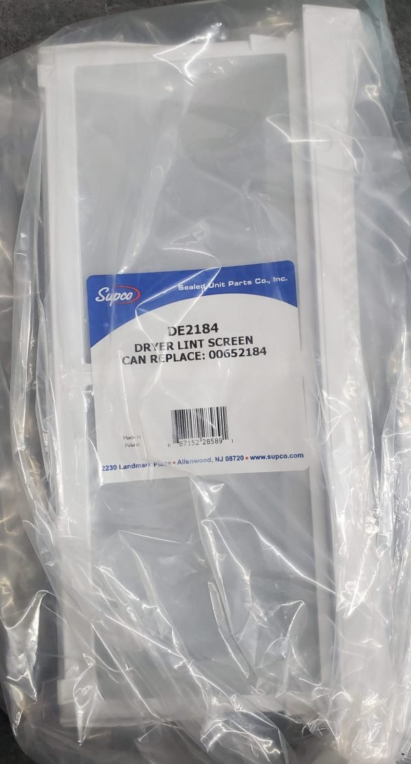 DE2184--Dryer Lint Screen 00652184