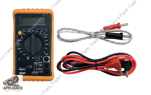 DM10T--ECONOMY DIG MULTIMETER W/ TEMP