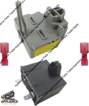 WPW10189190-Compressor Overload and Start Relay