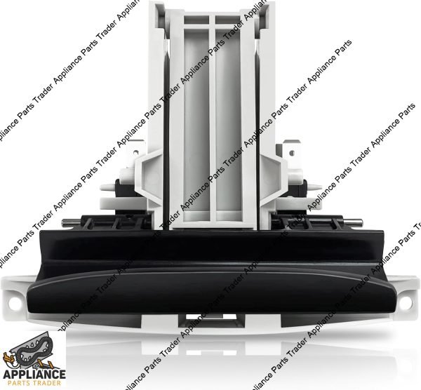 WPW10130695-OEM-Door Latch and Handle Assembly (Black)