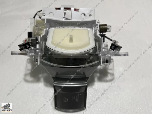 W11678832-OEM-ICE CHUTE DOOR AND FUNNEL ASSEMBLY