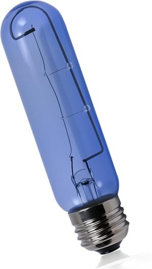 7006999-BLUE GLASS BULB-JA
