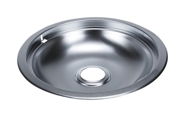 WPL-WPW10196405_15.jpg DP6405--8" CHROME DRIP PAN WPW10196405